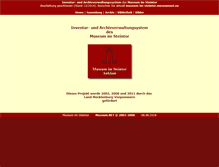 Tablet Screenshot of museumnet.museum-im-steintor.de
